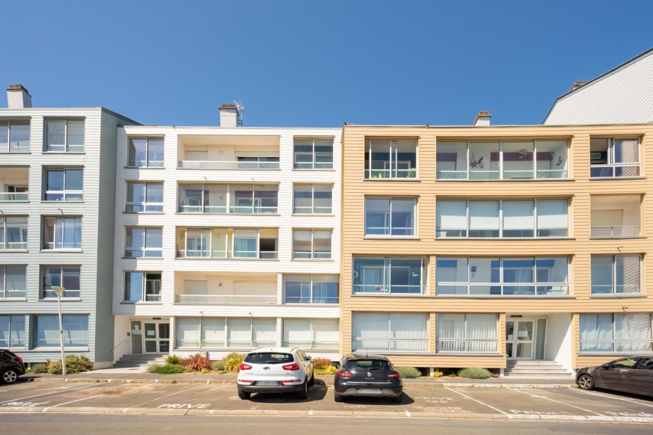 Les Vagues Lägenhet Courseulles-sur-Mer Exteriör bild